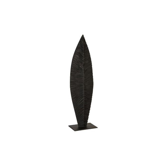 Carved Leaf on Stand-Phillips Collection-PHIL-TH89172-DecorBurnt-Medium-23-France and Son