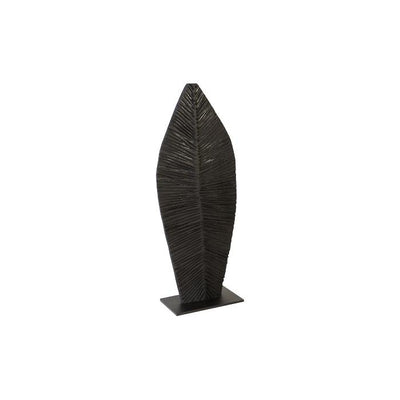 Carved Leaf on Stand-Phillips Collection-PHIL-TH89173-DecorBurnt-Small-26-France and Son