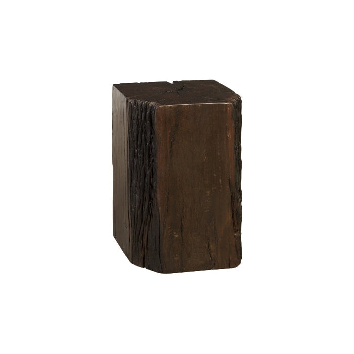 Black Wood Stool-Phillips Collection-PHIL-TH93153-Stools & OttomansSquare-2-France and Son