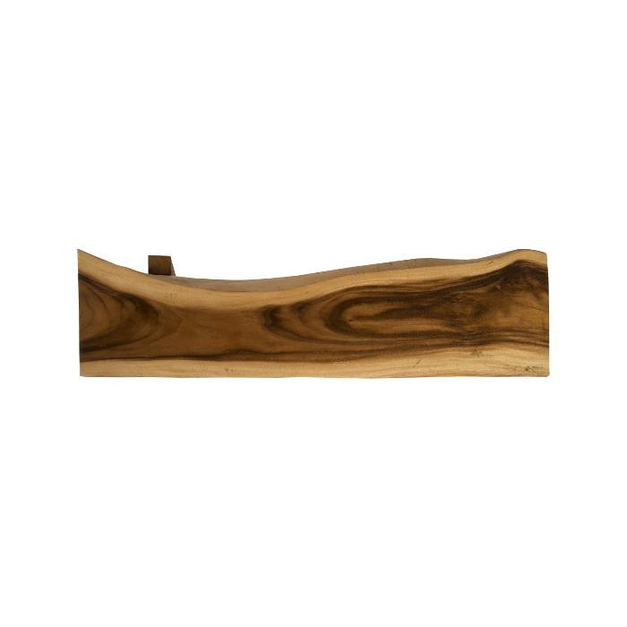 Chamcha Wood Triangle Bench-Phillips Collection-PHIL-TH94569-BenchesNatural-6-France and Son