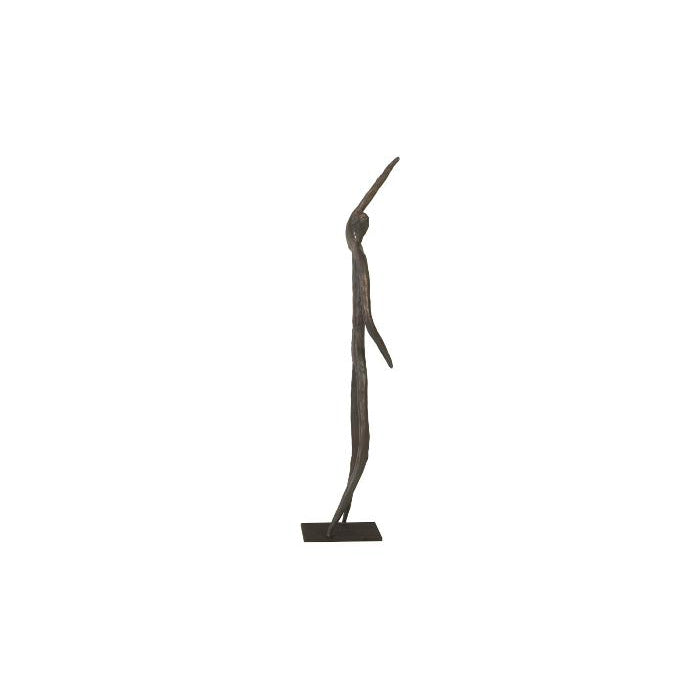 Abstract Figure on Metal Base-Phillips Collection-PHIL-TH96034-DecorGesturing-9-France and Son