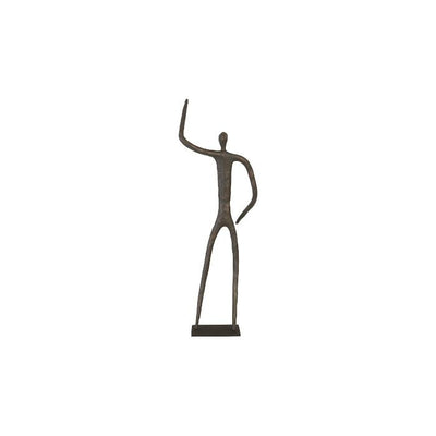 Abstract Figure on Metal Base-Phillips Collection-PHIL-TH96034-DecorGesturing-8-France and Son