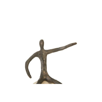 Abstract Figure on Bleached Wood Base-Phillips Collection-PHIL-TH96037-DecorPointing-3-France and Son