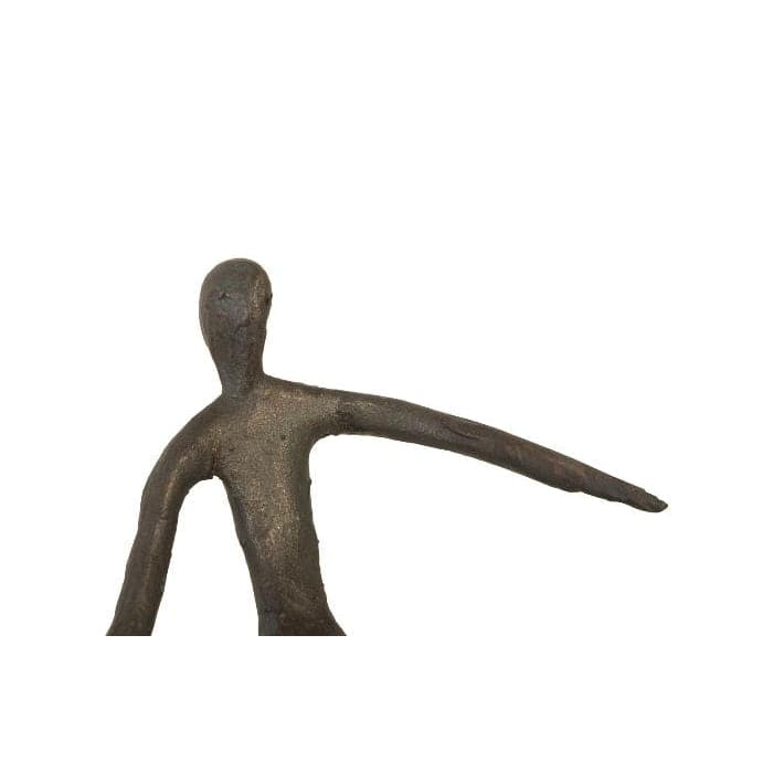 Abstract Figure on Bleached Wood Base-Phillips Collection-PHIL-TH96037-DecorPointing-7-France and Son