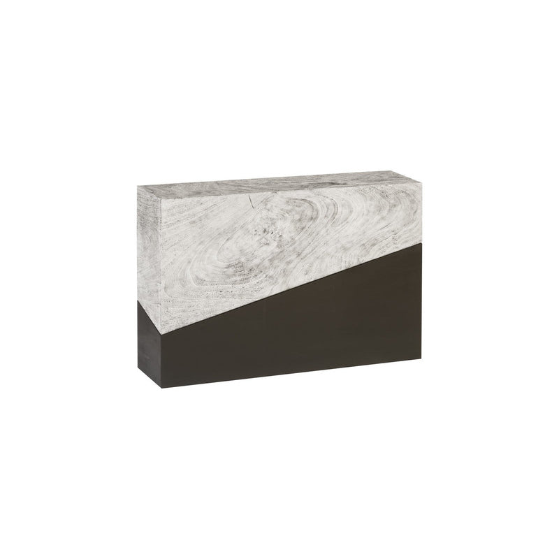 Geometry Console Table-Phillips Collection-PHIL-TH97556-Side TablesGrey Stone-7-France and Son