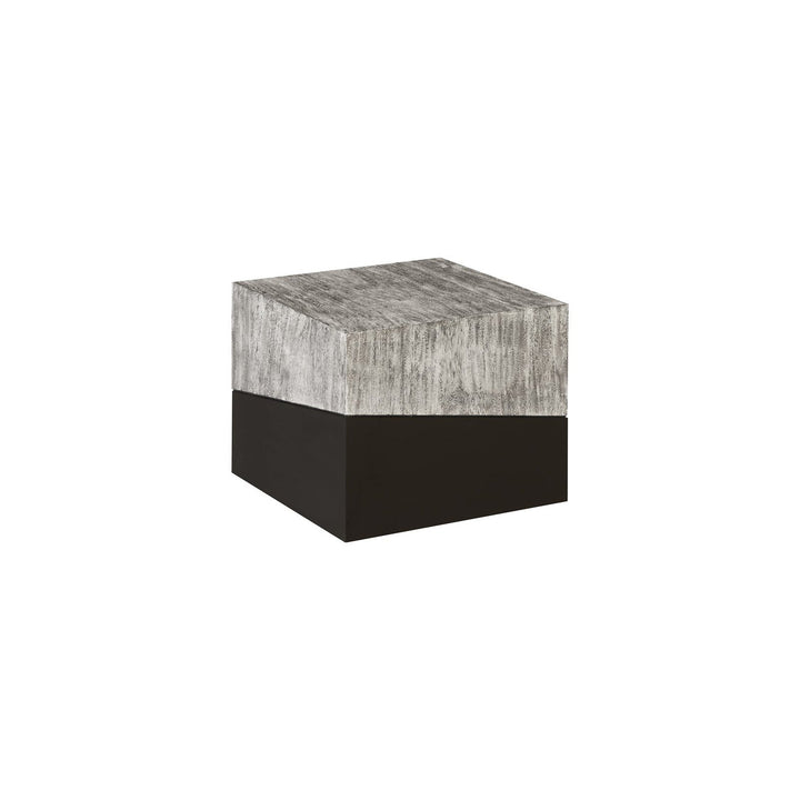 Geometry Side Table-Phillips Collection-PHIL-TH97557-Side TablesLarge-Grey Stone-13-France and Son