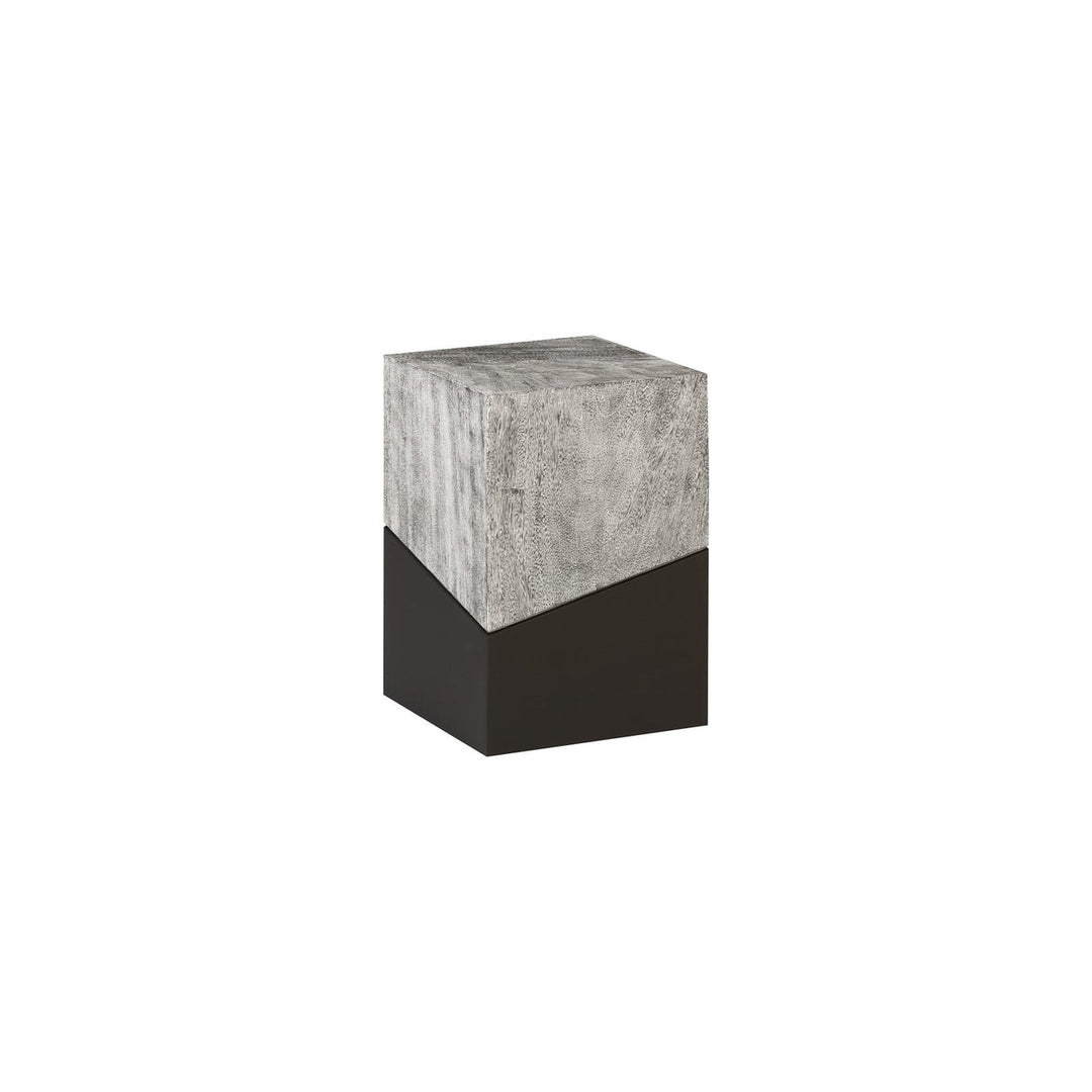 Geometry Side Table-Phillips Collection-PHIL-TH97560-Side TablesSmall-Grey Stone-20-France and Son