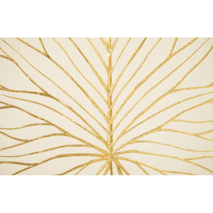 Rivulet Wall Tile-Phillips Collection-PHIL-TH97716-Wall ArtGold Leaf & White-12-France and Son