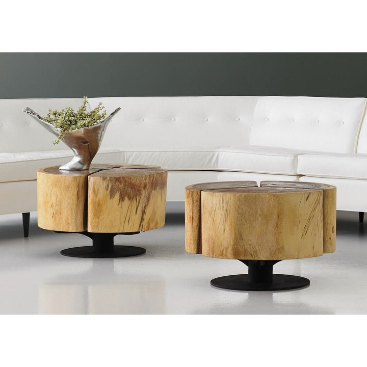 Clover Coffee Table-Phillips Collection-PHIL-TH105521-Coffee TablesGrey Stone-6-France and Son
