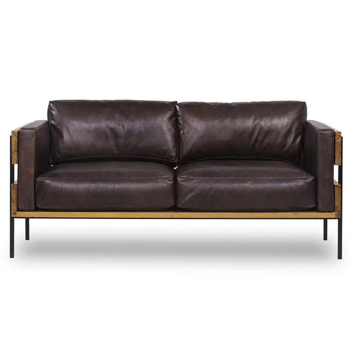 Carson Loveseat by Thomas Bina-Sonder-FIC1803BBRN-SofasEspresso Leather-2-France and Son