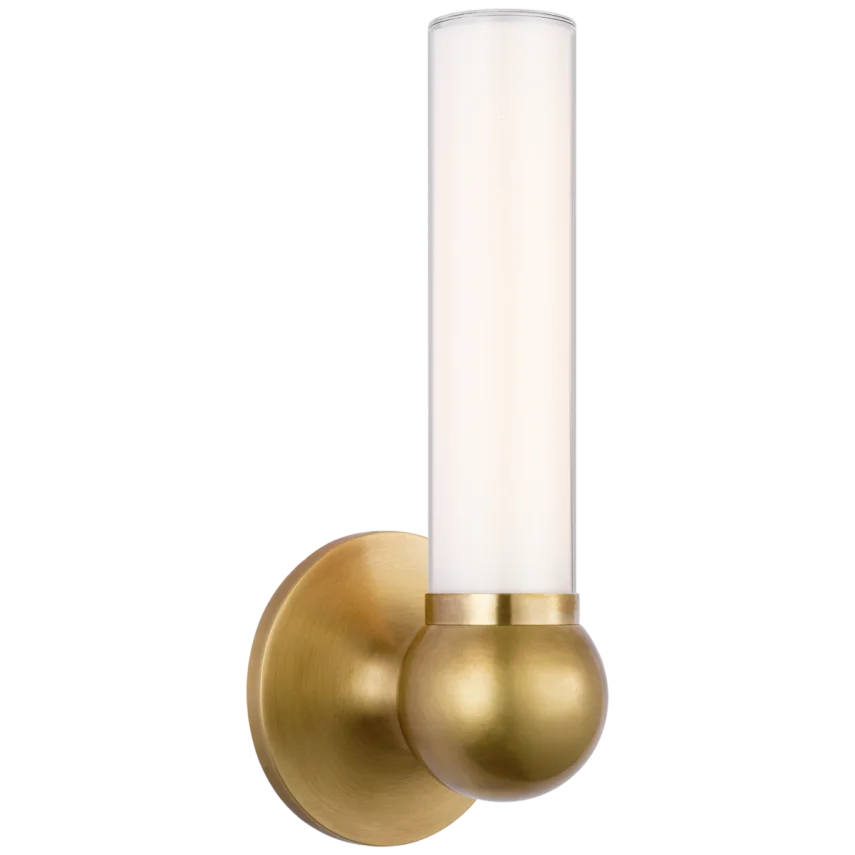 Jerry Small Bath Sconce-Visual Comfort-VISUAL-TOB 2775HAB-WG-Wall LightingHand-Rubbed Antique Brass-2-France and Son