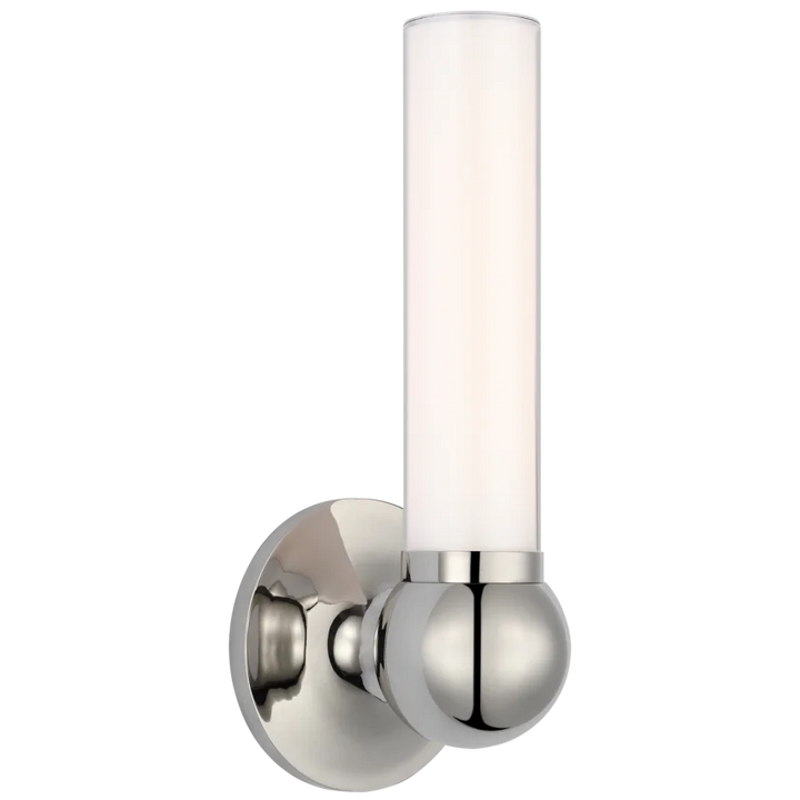 Jerry Small Bath Sconce-Visual Comfort-VISUAL-TOB 2775PN-WG-Wall LightingPolished Nickel-3-France and Son