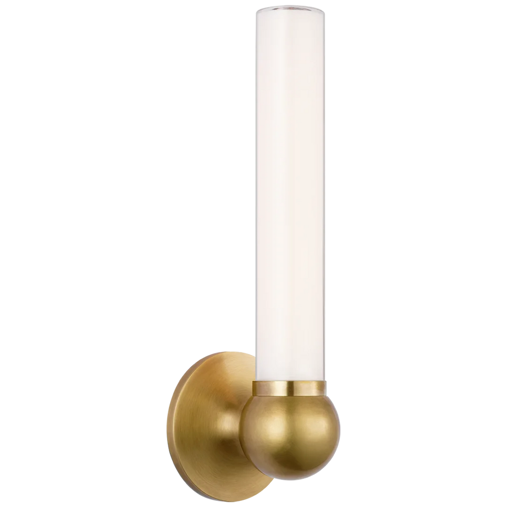 Jerry Tall Bath Sconce-Visual Comfort-VISUAL-TOB 2776HAB-WG-Wall LightingHand-Rubbed Antique Brass-2-France and Son