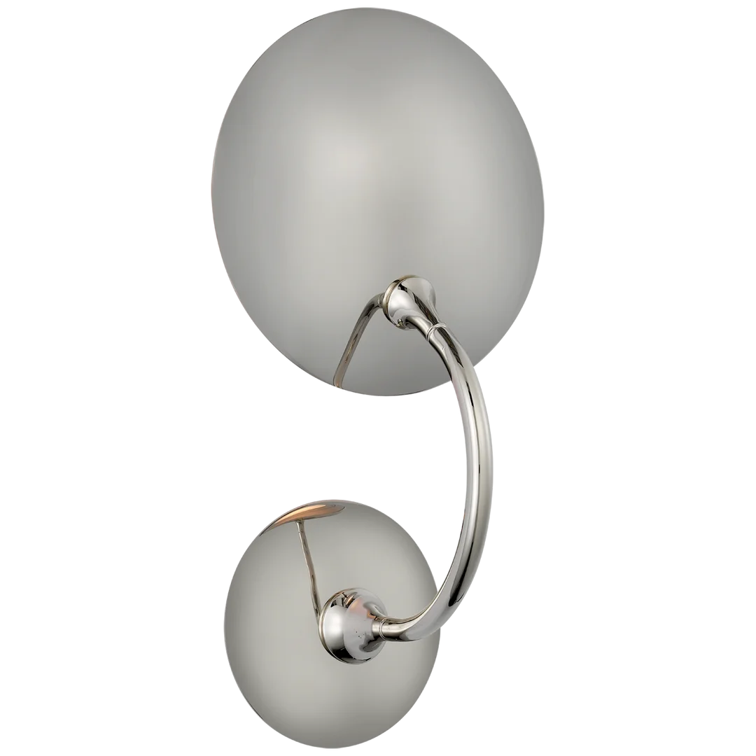 Kennan Sconce-Visual Comfort-VISUAL-TOB 2780PN-Wall LightingMedium-Polished Nickel-7-France and Son