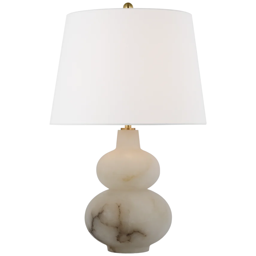 Cibby Large Table Lamp-Visual Comfort-VISUAL-TOB 3516ALB-L-Table Lamps-1-France and Son