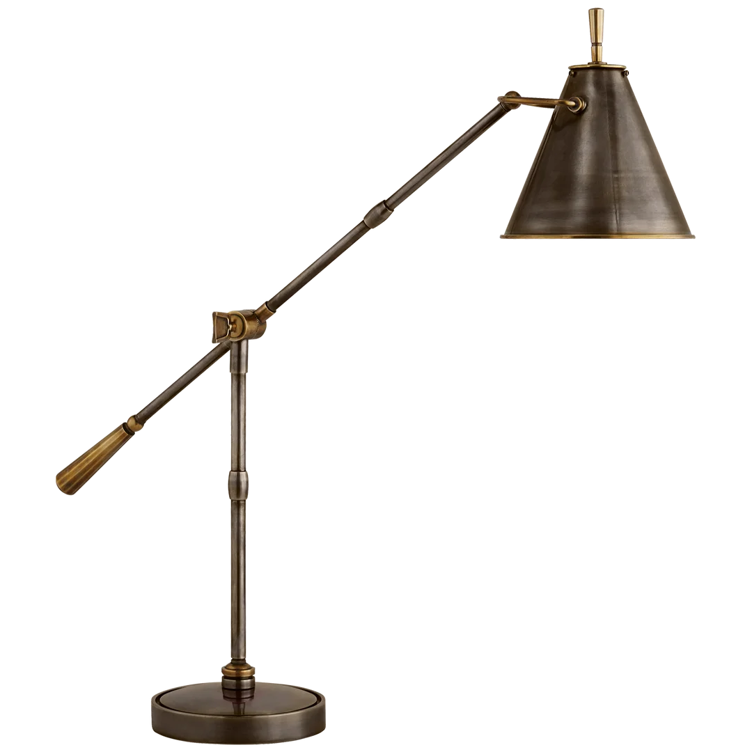 Greatman Table Lamp-Visual Comfort-VISUAL-TOB 3536BZ/HAB-Table LampsBronze and Hand-Rubbed Antique Brass-1-France and Son