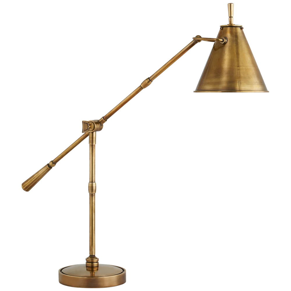 Greatman Table Lamp-Visual Comfort-VISUAL-TOB 3536HAB-Table LampsHand-Rubbed Antique Brass-2-France and Son