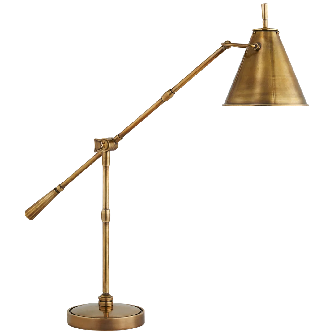 Greatman Table Lamp-Visual Comfort-VISUAL-TOB 3536HAB-Table LampsHand-Rubbed Antique Brass-2-France and Son