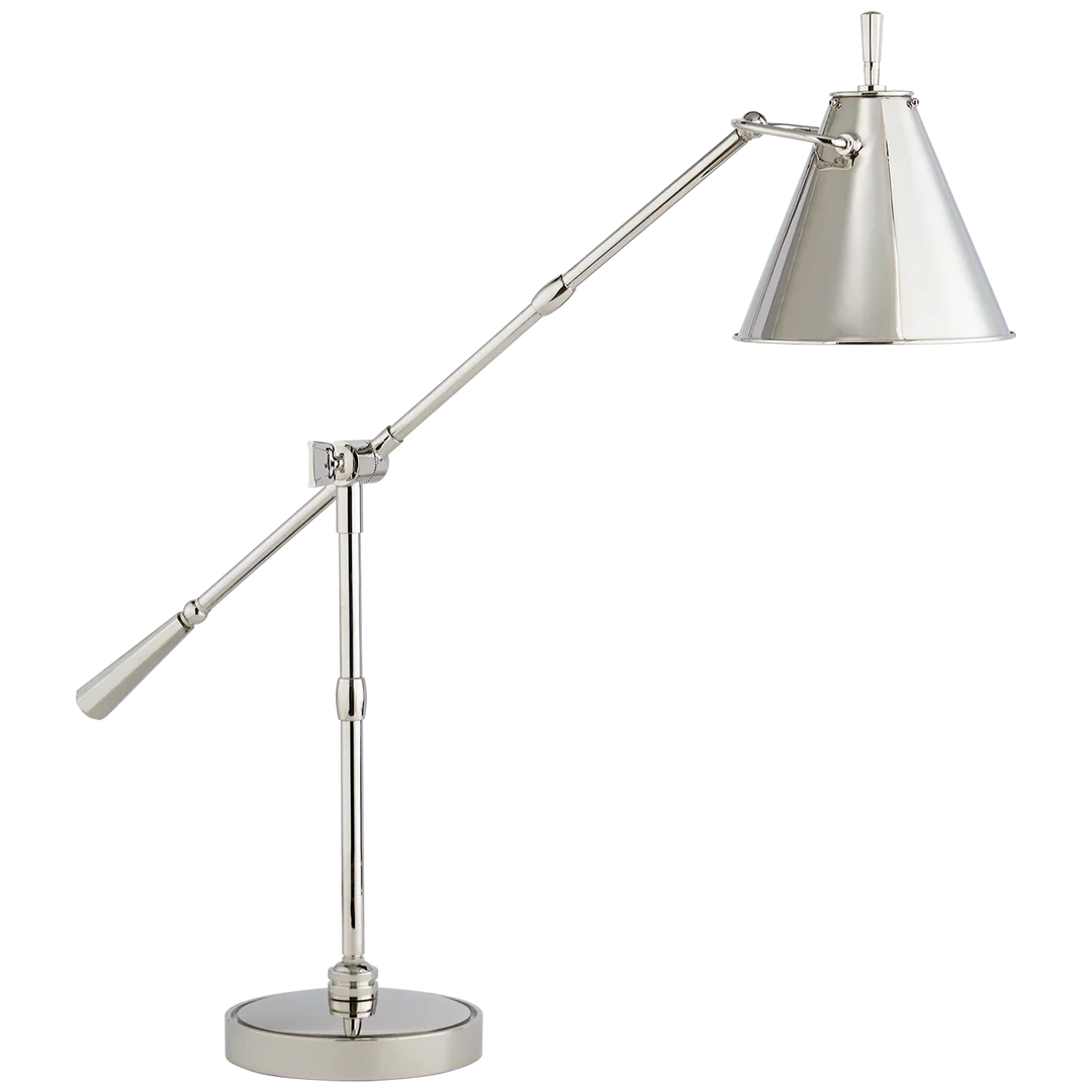 Greatman Table Lamp-Visual Comfort-VISUAL-TOB 3536PN-Table LampsPolished Nickel-3-France and Son