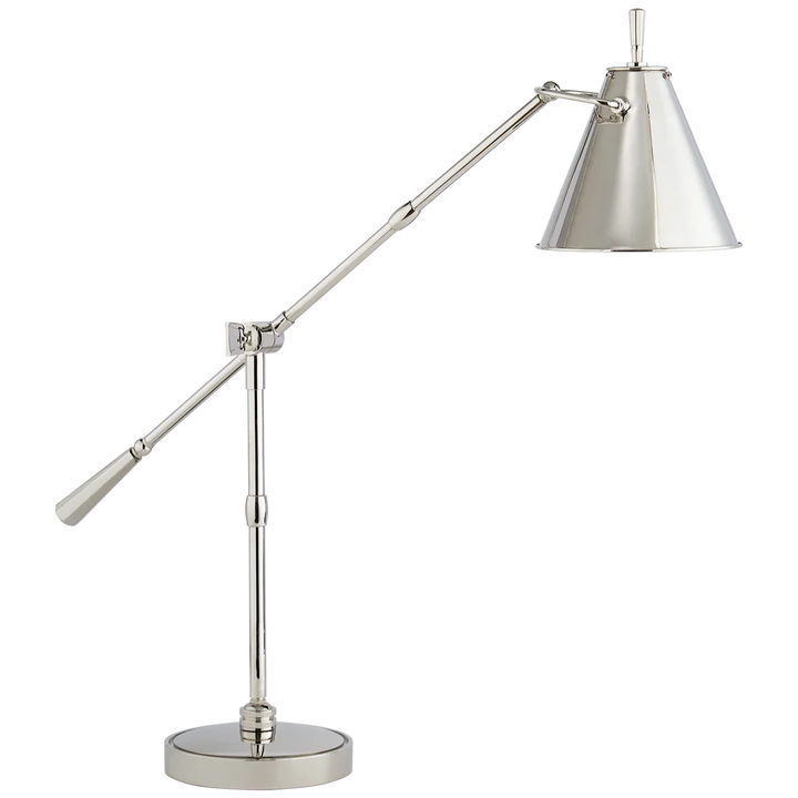 Greatman Table Lamp-Visual Comfort-VISUAL-TOB 3536PN-Table LampsPolished Nickel-3-France and Son