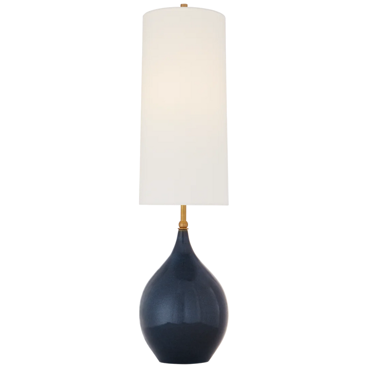 London Large Table Lamp-Visual Comfort-VISUAL-TOB 3684MBB-L-Table LampsMixed Blue Brown-1-France and Son