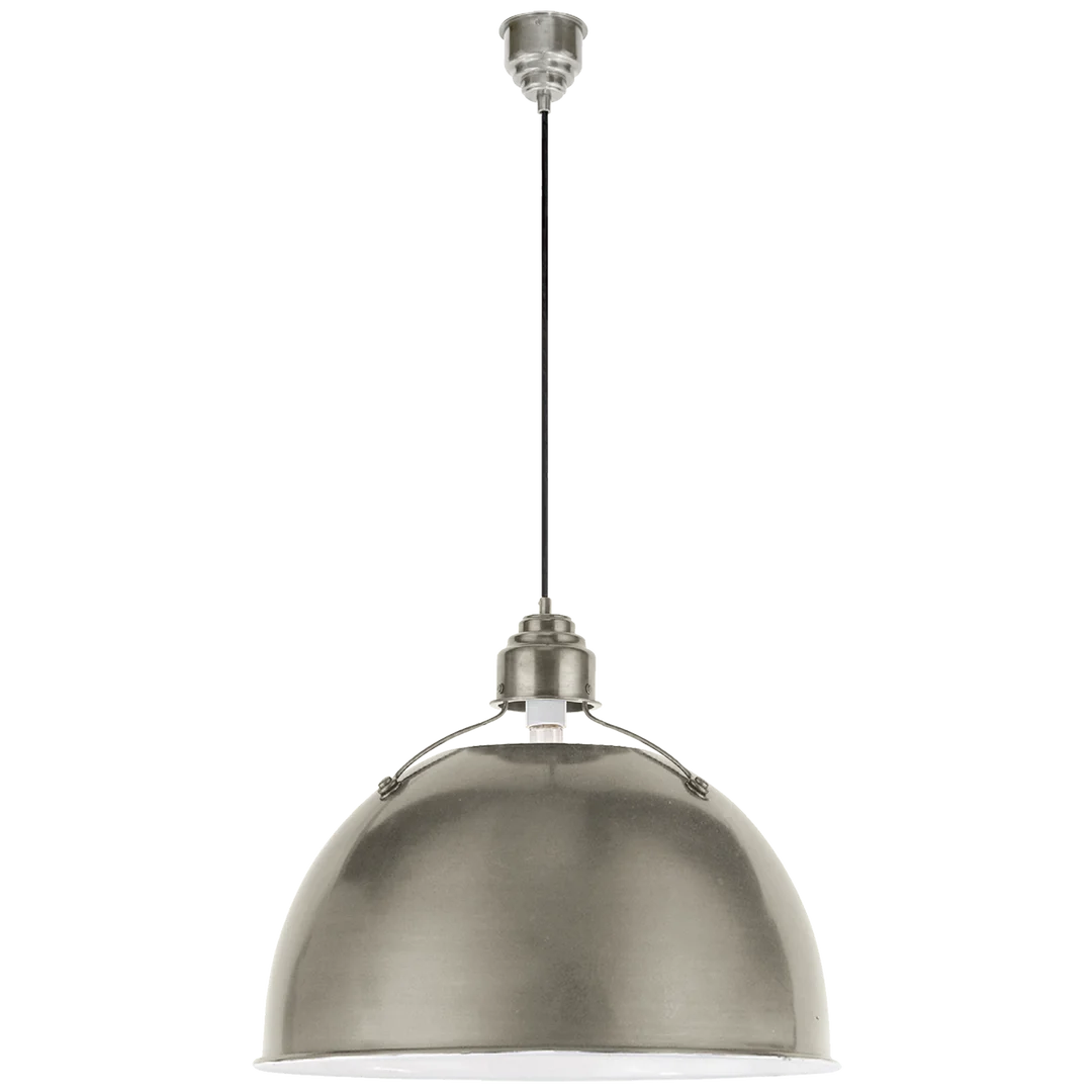 Eunice Large Pendant-Visual Comfort-VISUAL-TOB 5000AN-ChandeliersAntique Nickel-1-France and Son