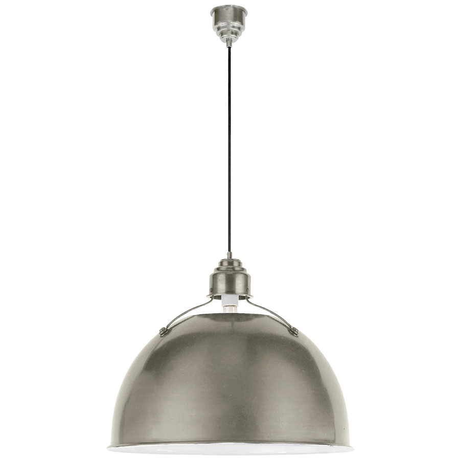 Eunice Large Pendant-Visual Comfort-VISUAL-TOB 5000AN-ChandeliersAntique Nickel-1-France and Son
