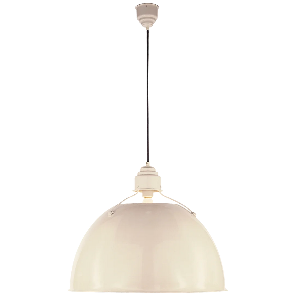 Eunice Large Pendant-Visual Comfort-VISUAL-TOB 5000AW-ChandeliersAntique White-2-France and Son