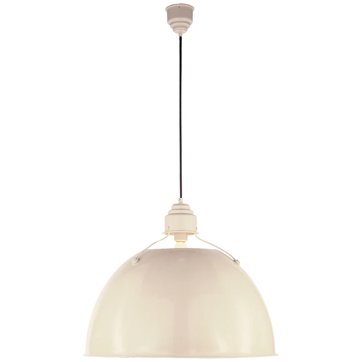 Eunice Large Pendant-Visual Comfort-VISUAL-TOB 5000AW-ChandeliersAntique White-2-France and Son