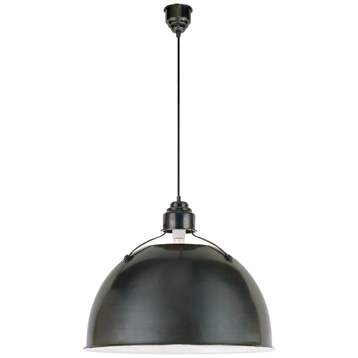 Eunice Large Pendant-Visual Comfort-VISUAL-TOB 5000BZ-ChandeliersBronze-3-France and Son