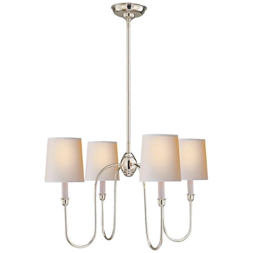 Vendy Chandelier-Visual Comfort-VISUAL-TOB 5007PN-NP-ChandeliersSmall-Polished Nickel-Natural Paper Shades-16-France and Son