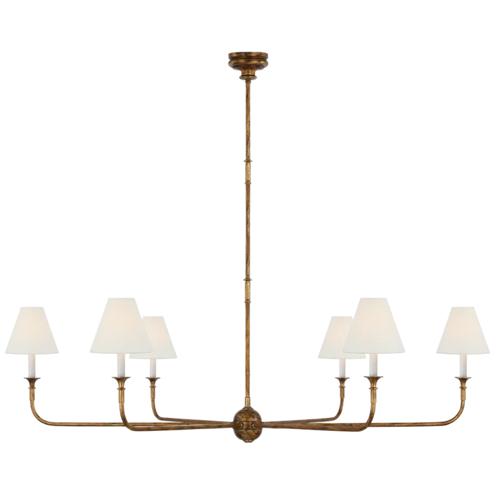 Picy Grande Chandelier-Visual Comfort-VISUAL-TOB 5452AG-L-ChandeliersAntique Gild-1-France and Son