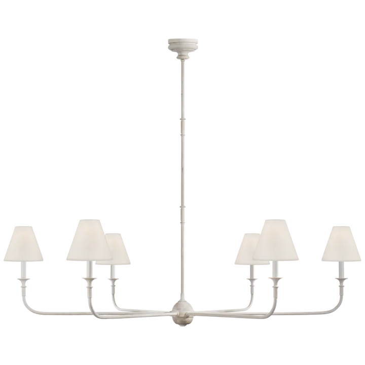 Picy Grande Chandelier-Visual Comfort-VISUAL-TOB 5452SG-L-ChandeliersSwedish Gray-4-France and Son