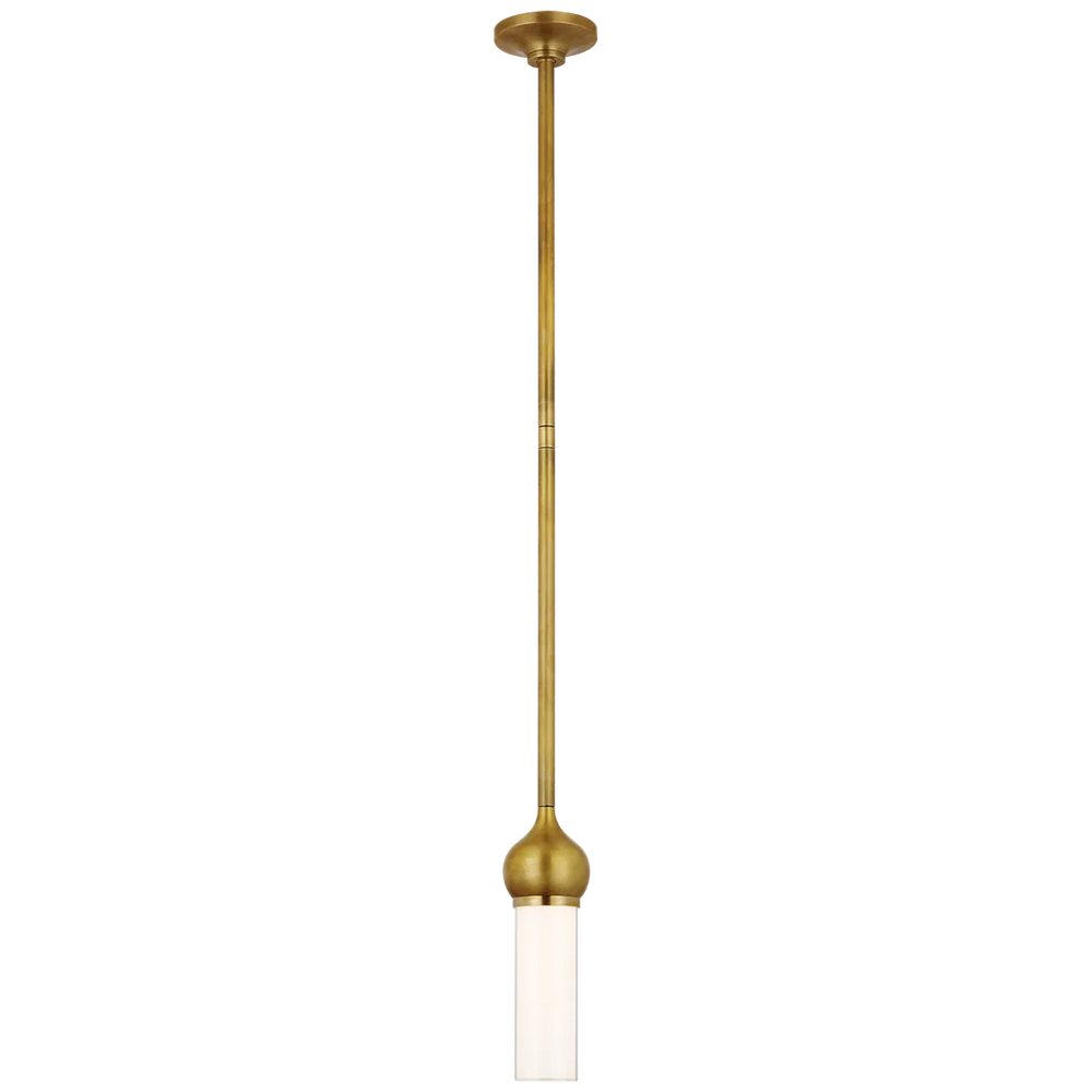 Jerry Mini Pendant-Visual Comfort-VISUAL-TOB 5778HAB-WG-PendantsHand-Rubbed Antique Brass-2-France and Son