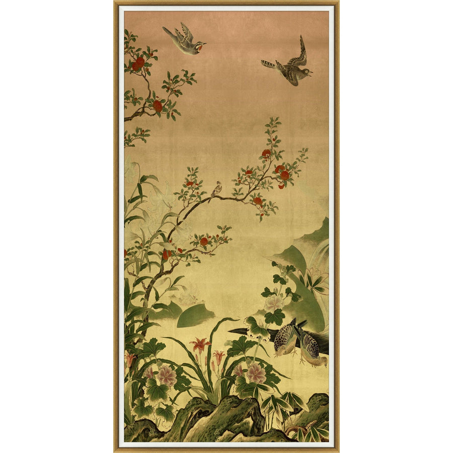 Jardin d'Oiseaux-Wendover-WEND-WLA1812-Wall Art1-1-France and Son