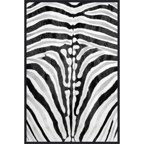 Reflective Zebra-Wendover-WEND-WMS0133-Wall Art-1-France and Son
