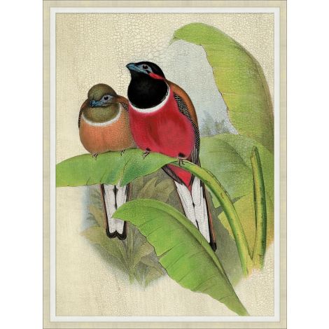 Red Birds-Wendover-WEND-WNT1132-Wall ArtI-1-France and Son