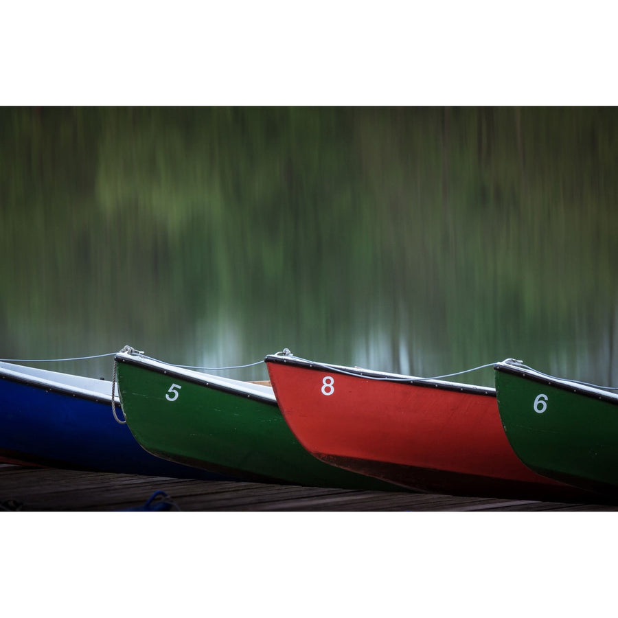 Colorful Canoes-Wendover-WEND-WPH1894-Wall Art-1-France and Son