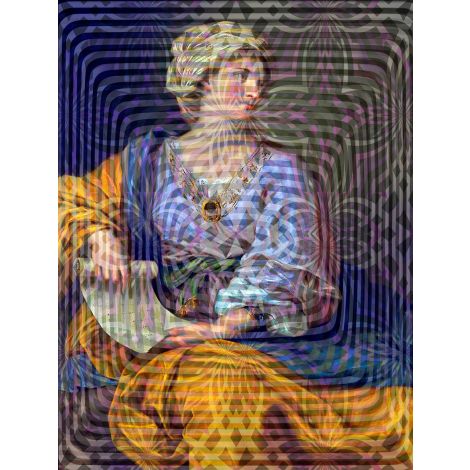 Psychedelic-Wendover-WEND-WTFH0882-Wall ArtIV-4-France and Son